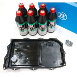 ZF 8HP Automatic Gearbox Oil Service Kit & Liqui Moly ATF 1800 for Volkswagen Crafter 2.0 TDi