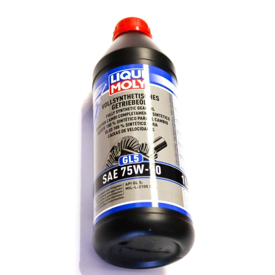 Liqui Moly Fully Synthetic 75W90 GL-5 Gear / Differential Oil - 1L | 1414