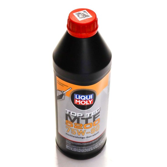 3 x Liqui Moly Top Tec MTF 5200 75W80 (API GL-4) Gear Oil - 1L | 20845