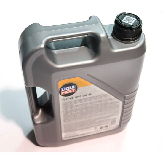 Liqui Moly Top Tec 4210 0W30 Engine Oil - C3 VW 504 & 507 & C30 BMW LL - 5L | 21605