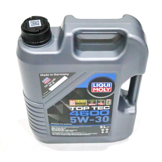 Liqui Moly Top Tec 4600 5W-30 Synthetic Technology Engine Oil - 6L | 2315 & 2316