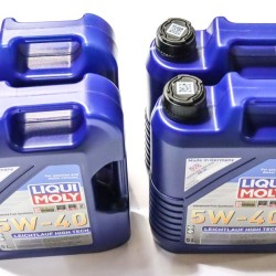 4 x Liqui Moly Leicht­lauf High Tech 5W-40 Engine Oil - 5L | 2328