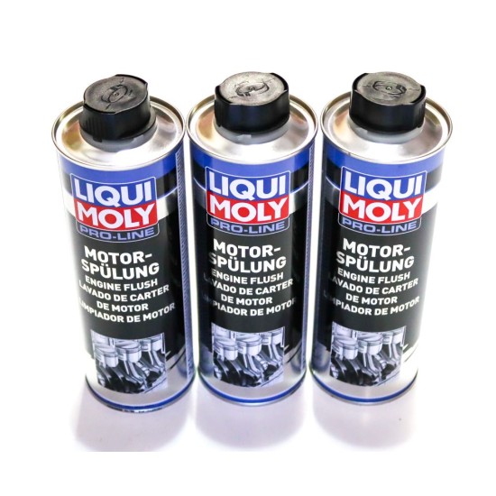 3 x Liqui Moly Pro-Line Engine Flush - 500ml | 2427