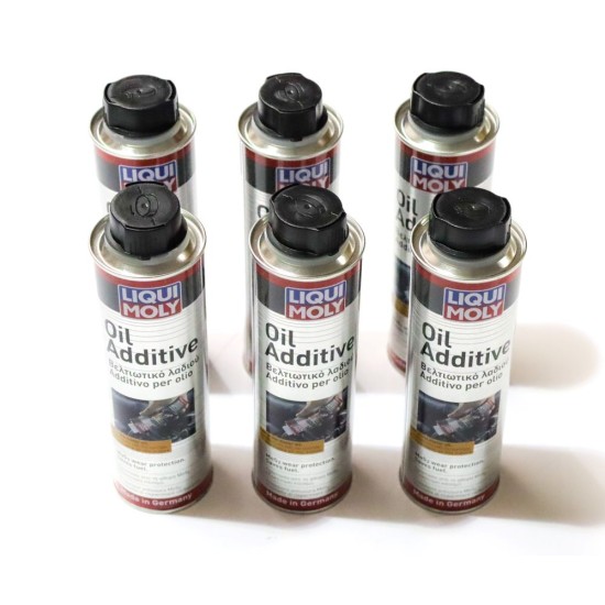 6 x Liqui Moly MOS2 Engine Oil Additive 300ml | 2591