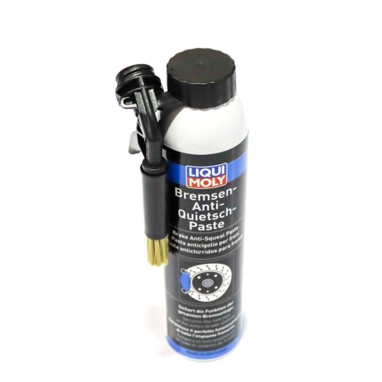 2 x Liqui Moly Brake Anti Squeal Paste & Brush Anti-Seize Grease 200ml | 3074
