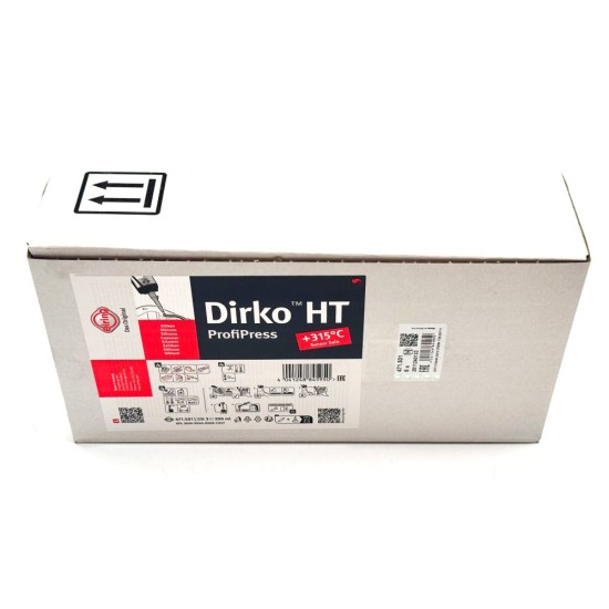 6 x Elring Dirko HT Black Silicone Gasket Sealant - 200ml