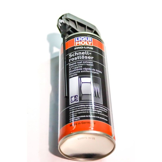 2 x Liqui Moly Pro-Line Rapid Rust Solvent Penetrating Spray - 400ml | 7390