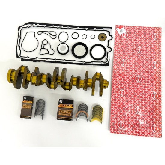 Crankshaft with ACL Race Bearings & Crankcase Gasket Set for BMW 3.0i - N55B30A